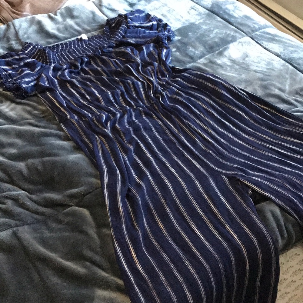 Off the shoulder jumpsuit